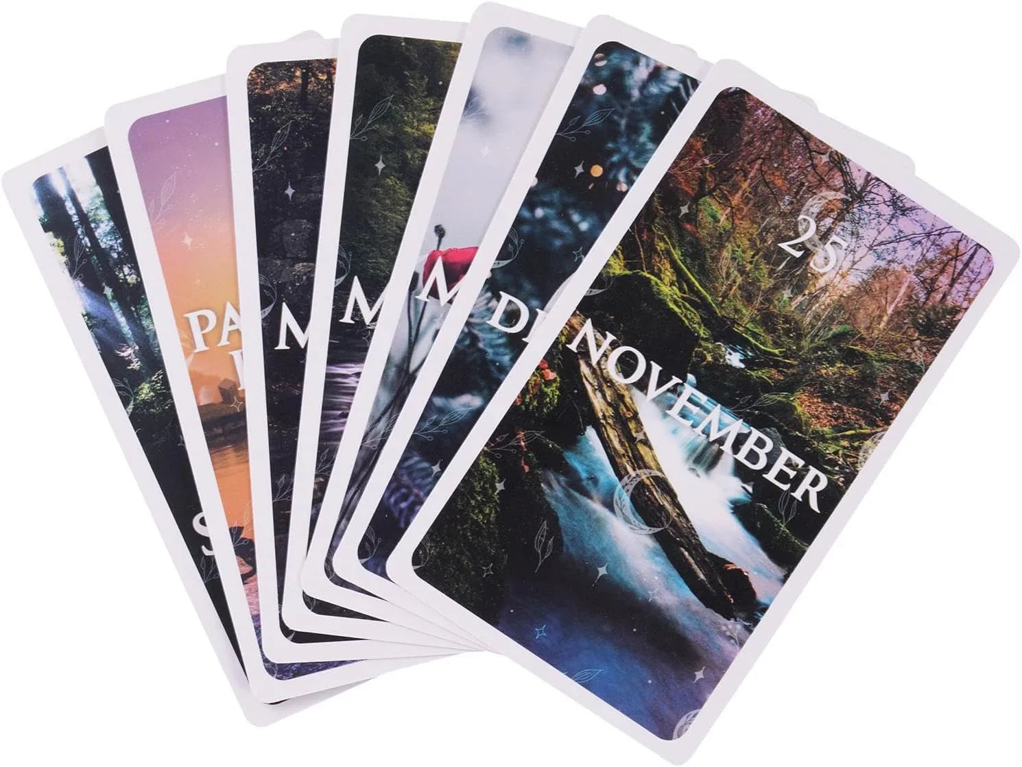 Mystical Timing Oracle Deck - 60 Cards (PDF guidebook) - Agatha Herbs