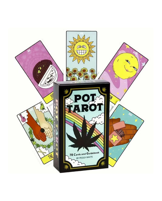 pot tarot deck set