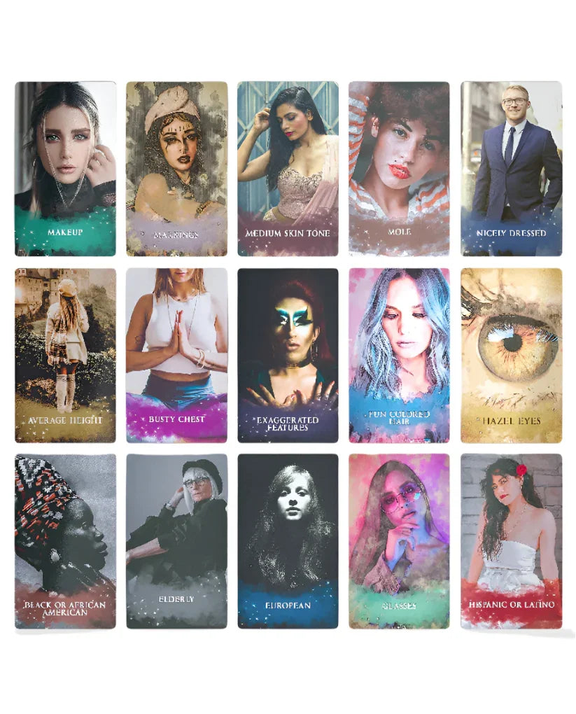 Who is it? Oracle Cards - 78 cards (PDF Guidebook) - Agatha Herbs